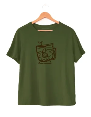MORNING - Women's Boxy Tee in Butter Soft Cotton/Modal