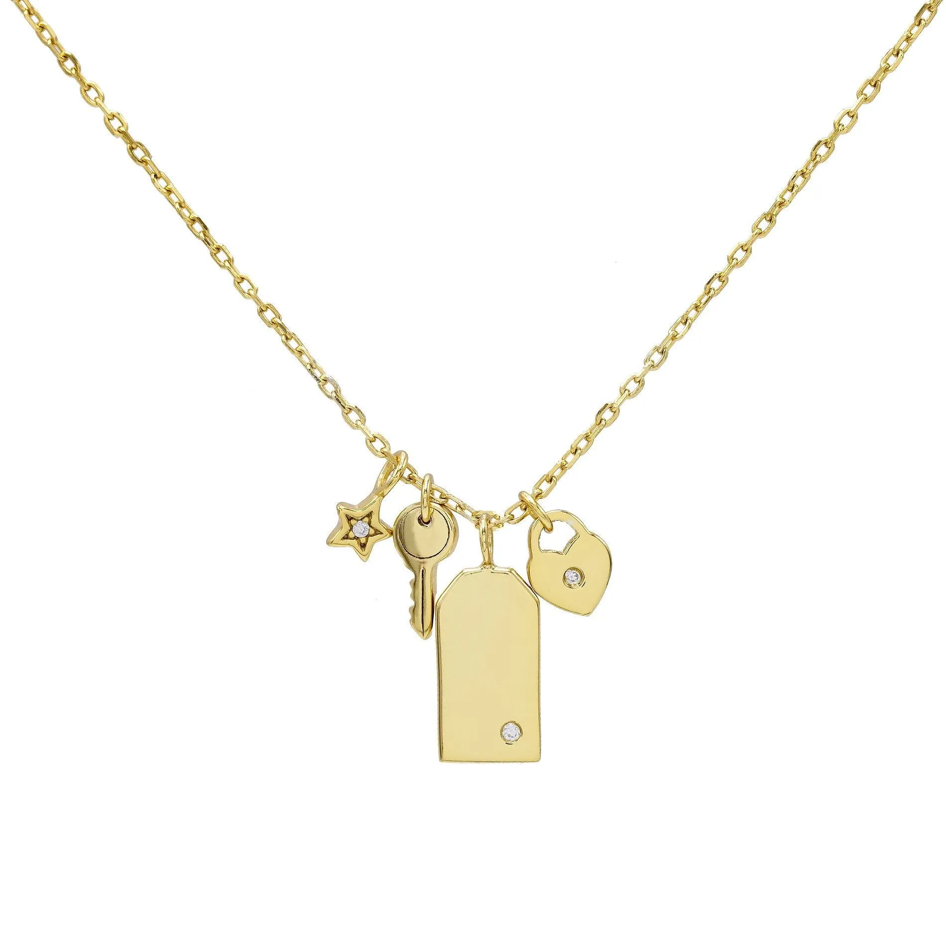 Multi Charms Necklace