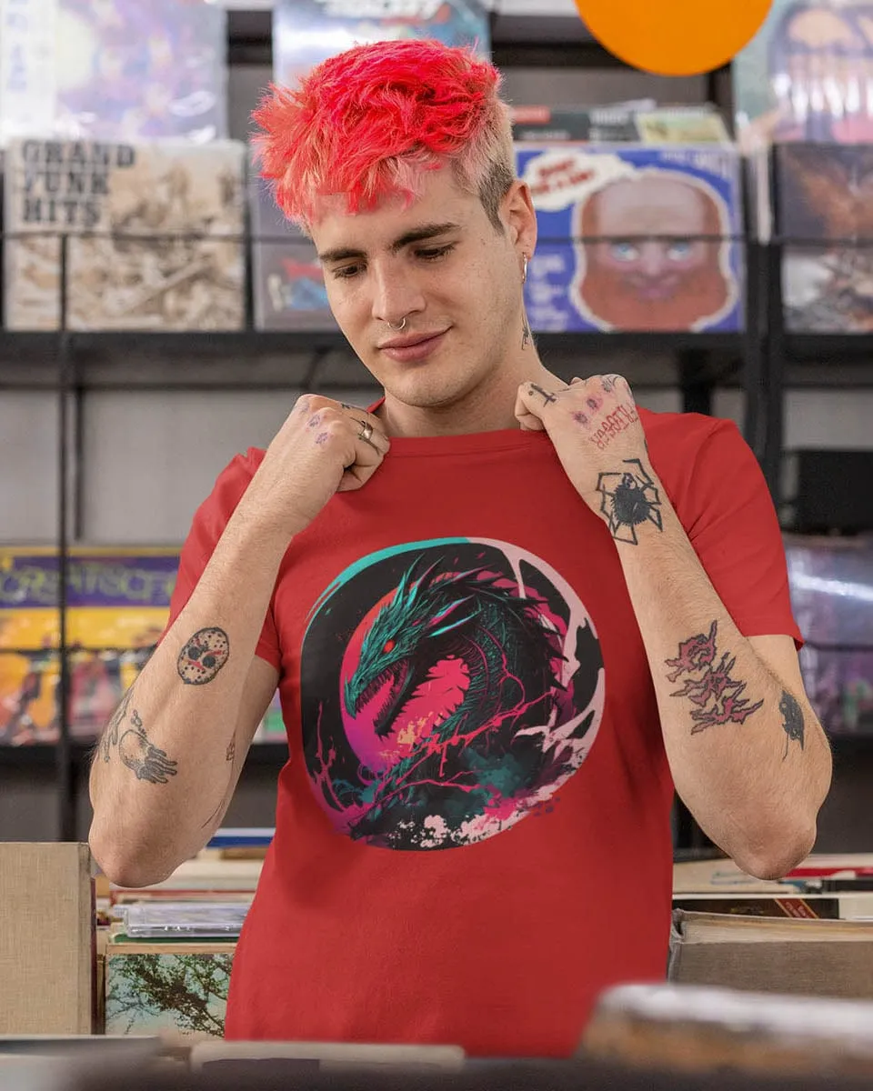 Neon Abyssal Dragon T-Shirt