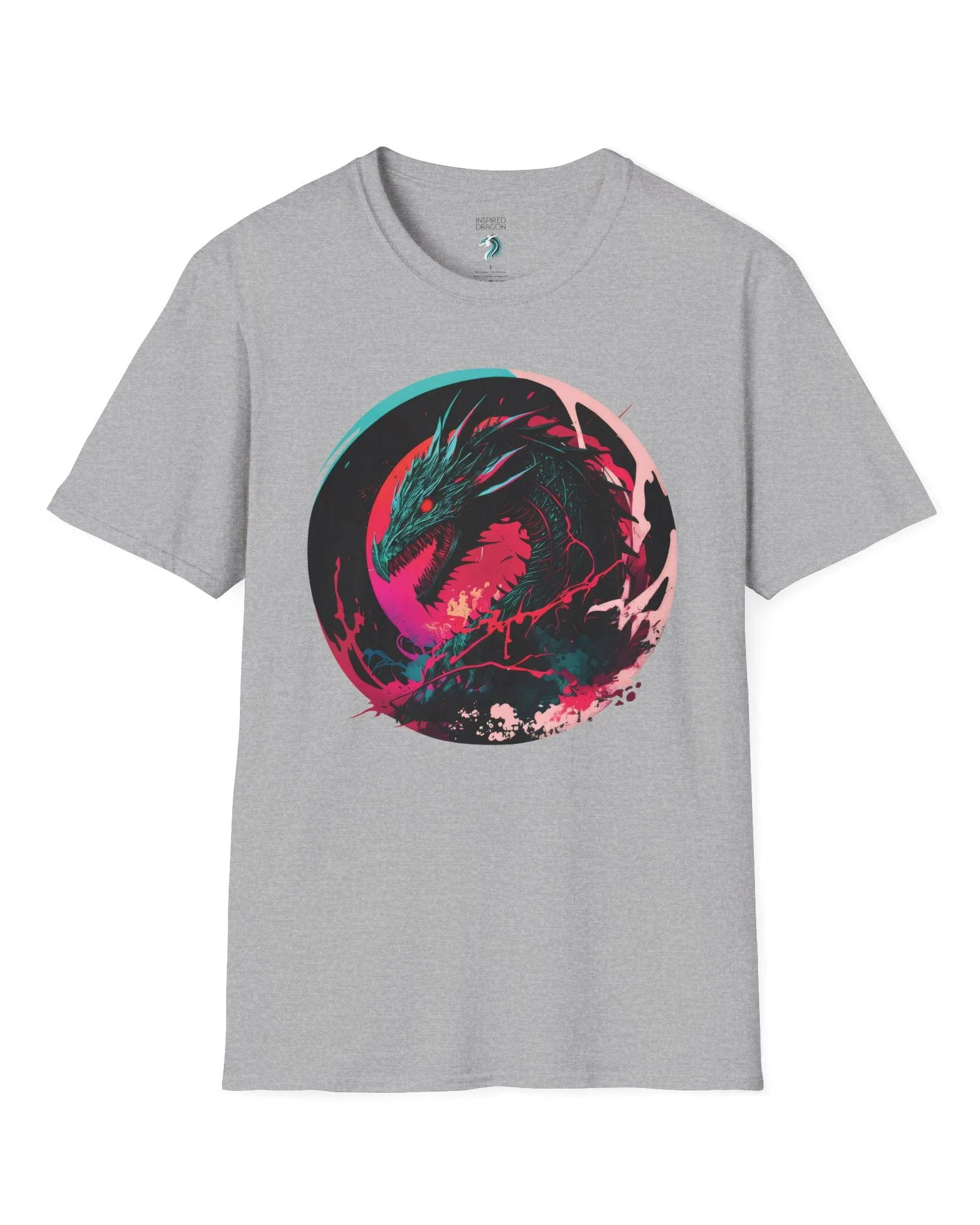 Neon Abyssal Dragon T-Shirt
