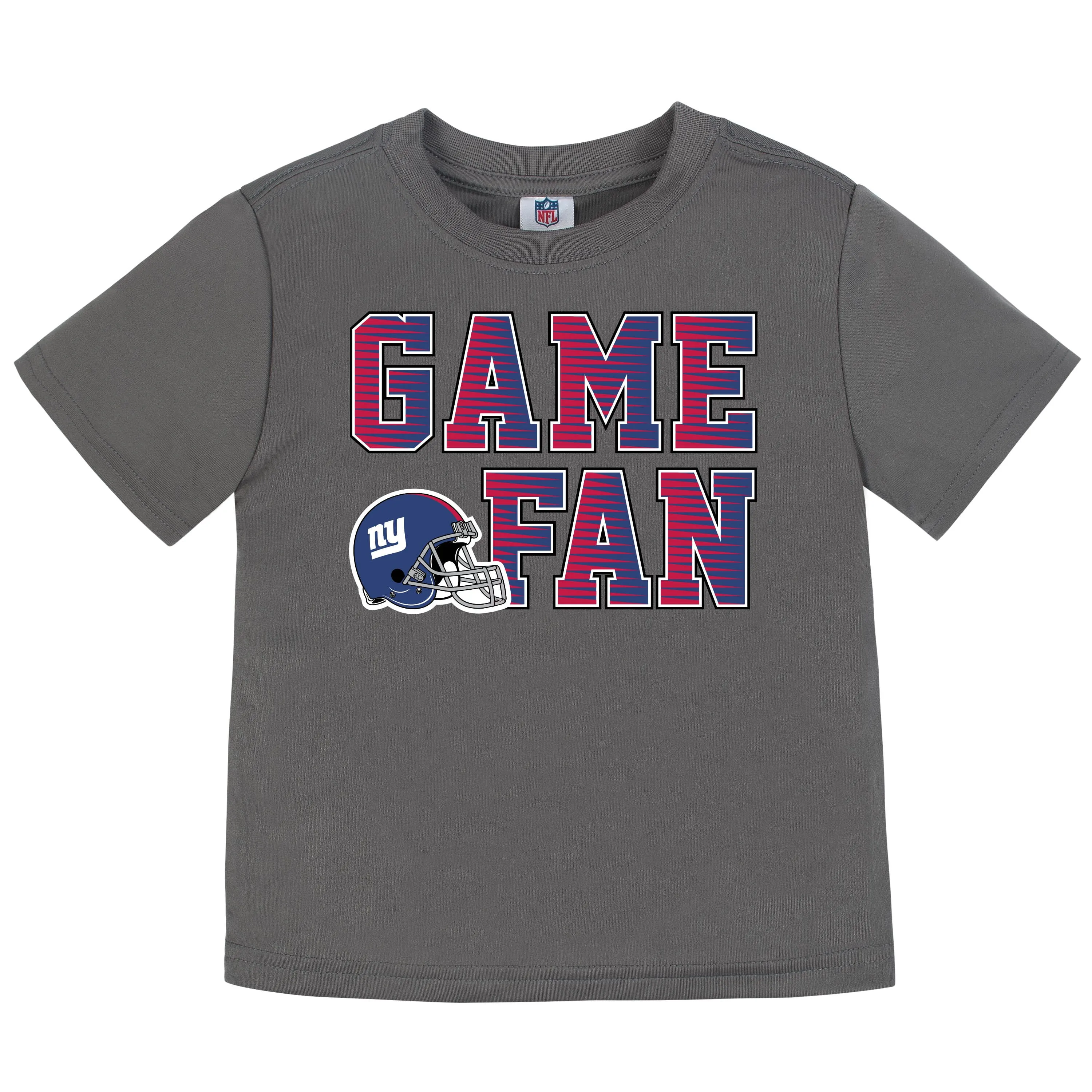 New York Giants Boys Short Sleeve Tee Shirt