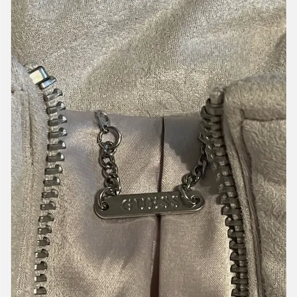 NWT Women’s Guess Cream Jemi Puffer Vest