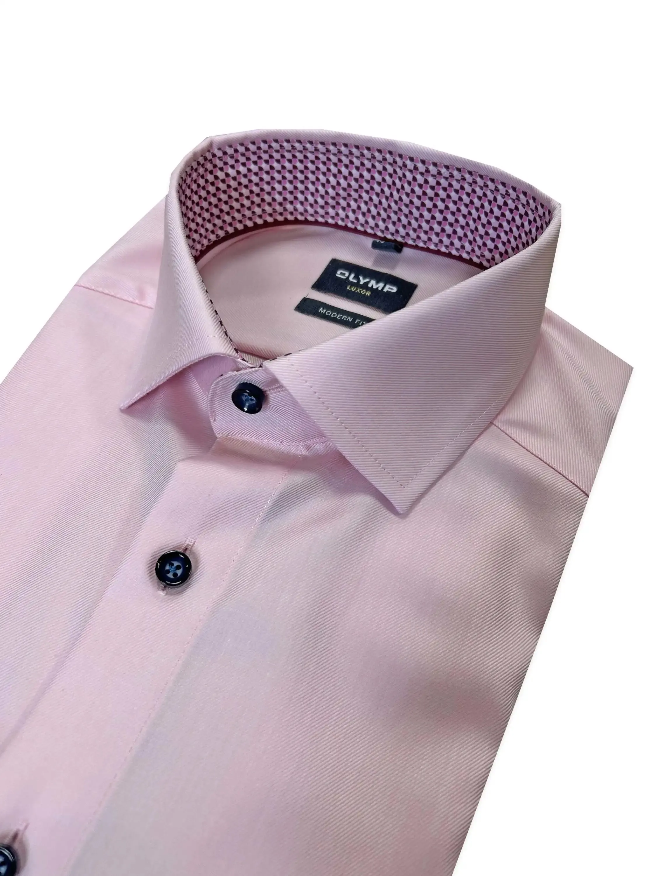 Olymp Mens Shirt Modern Fit Luxor 2810/37/30 Pink