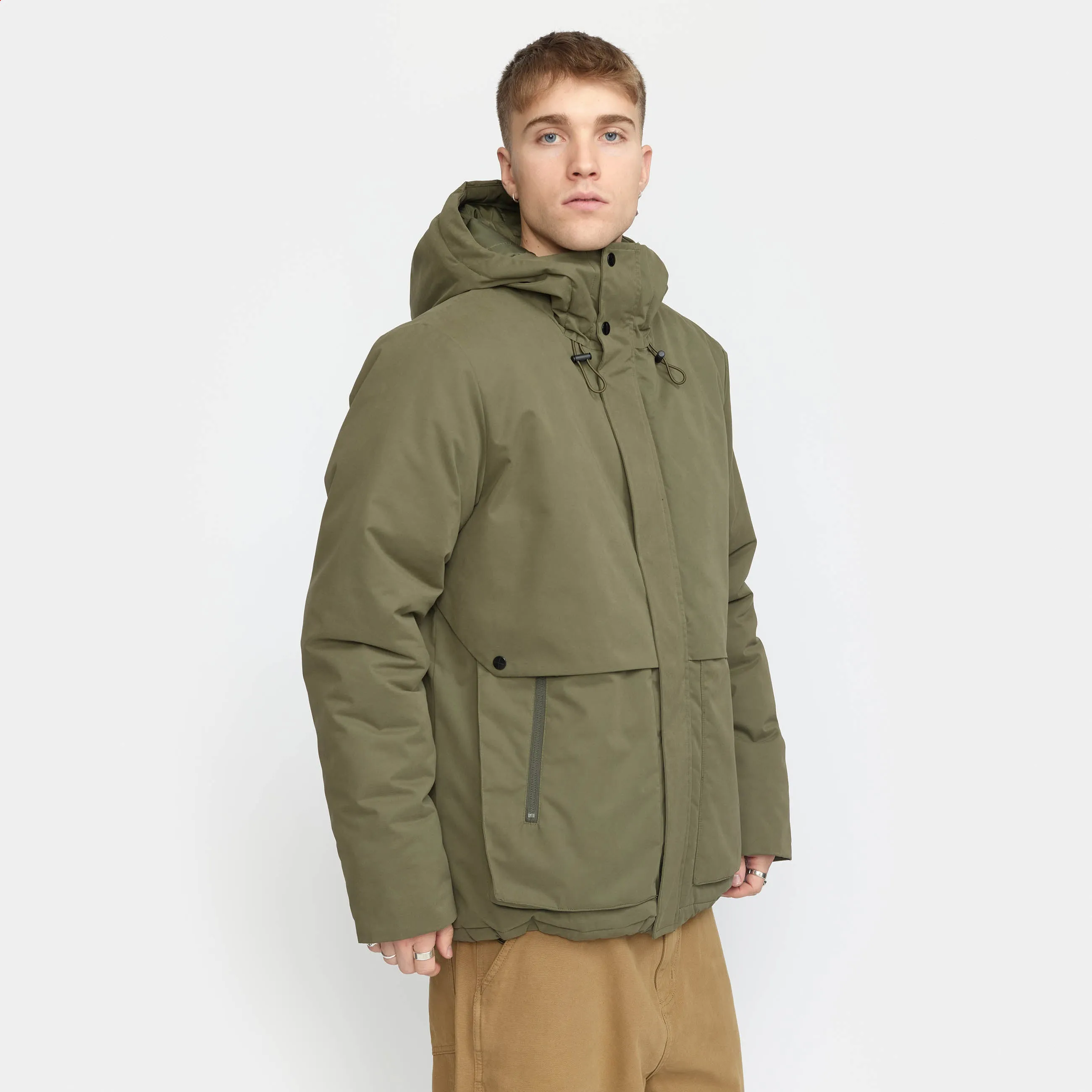 Padded Hiker Jacket / 7849 - Army