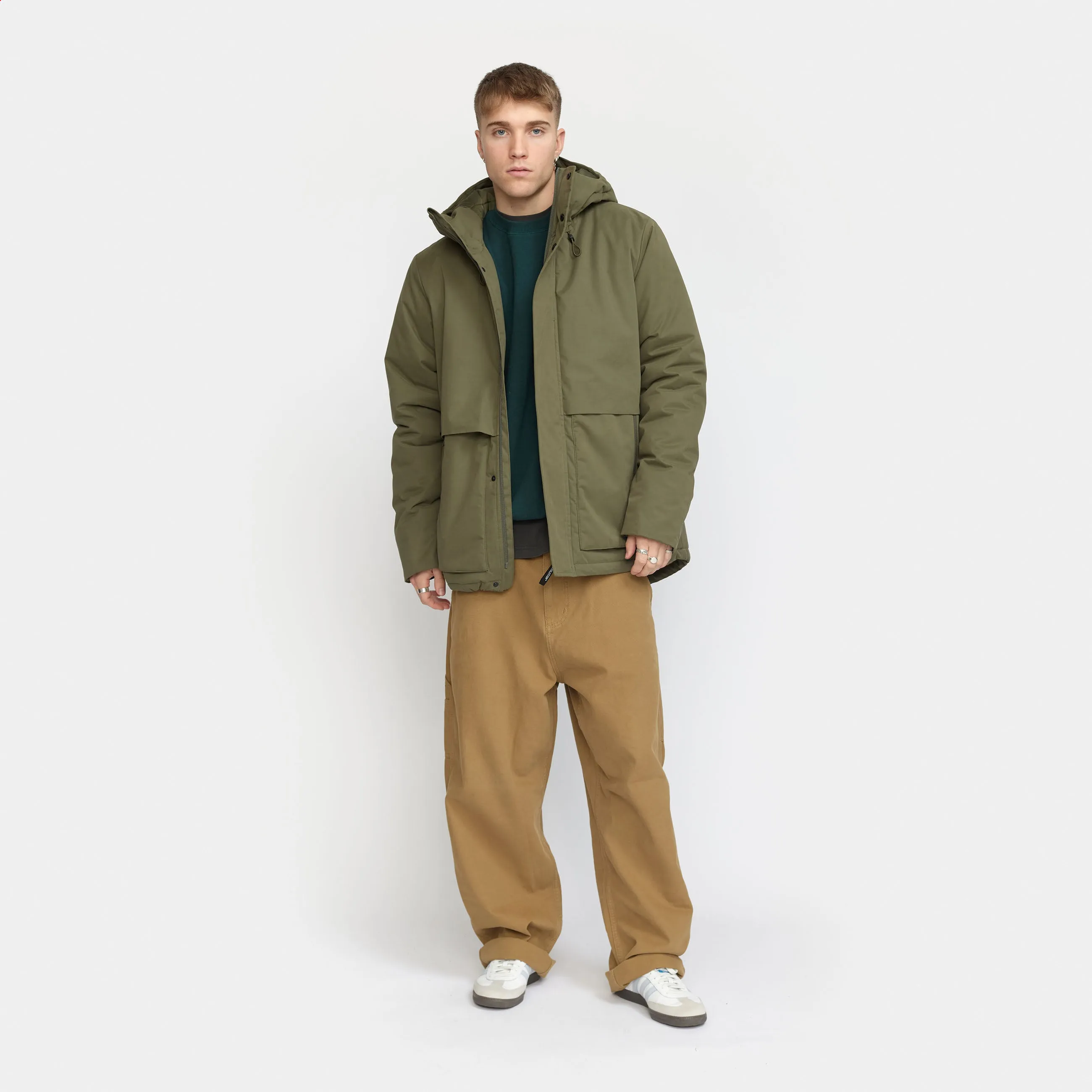 Padded Hiker Jacket / 7849 - Army