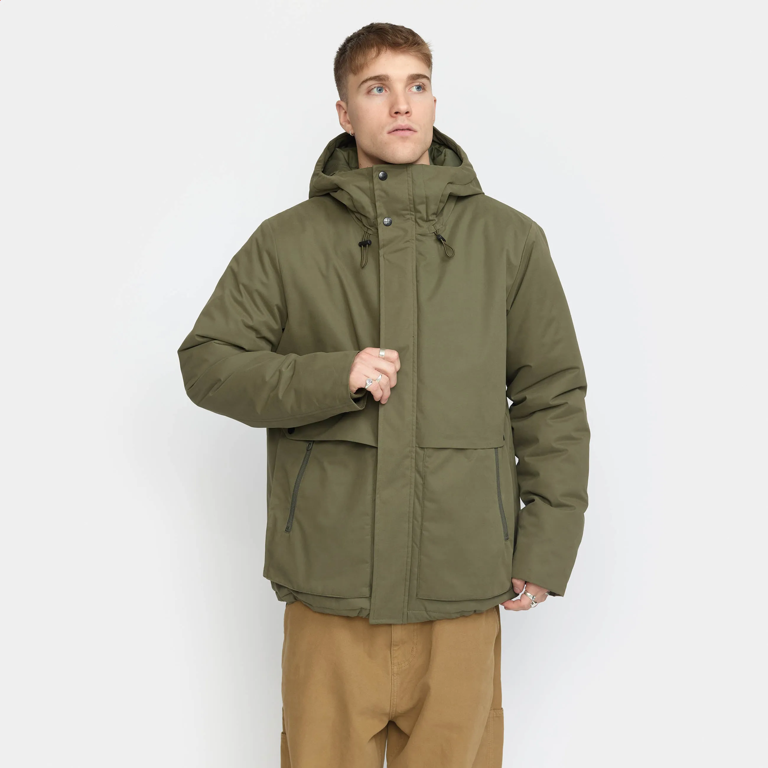 Padded Hiker Jacket / 7849 - Army