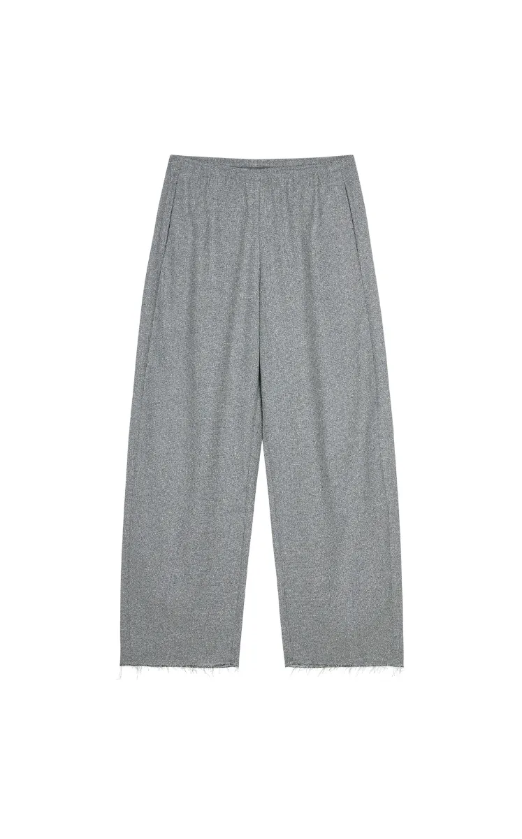 Pants / JNBY Frayed Hem Wide Leg Hybrid Trousers