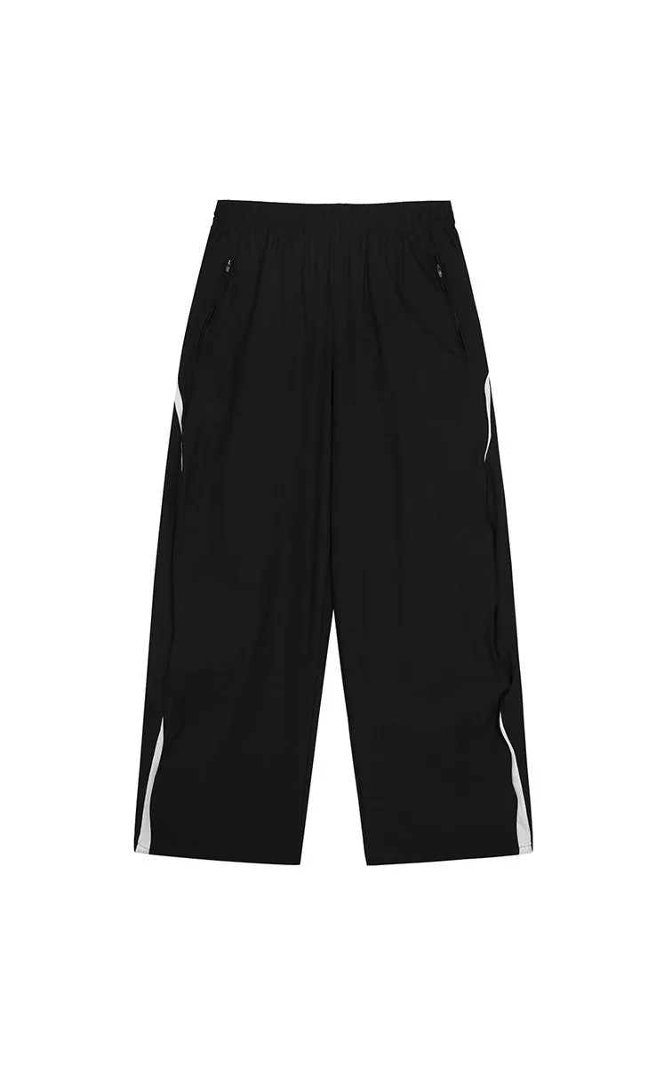 Pants / JNBY UV Protection Color-Block Straight-Fit Trousers