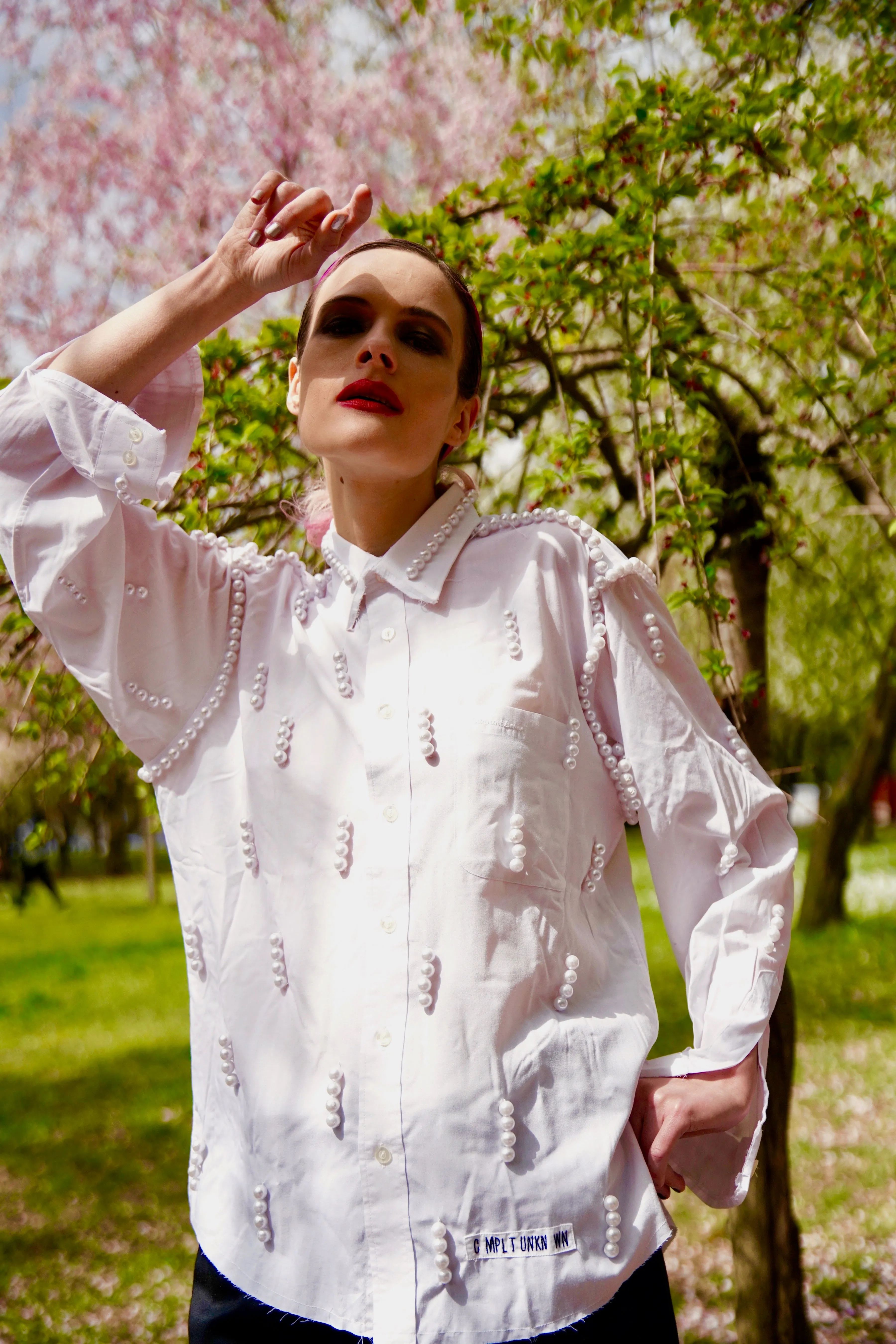 PEARL STRINGS REIMAGINED SHIRT