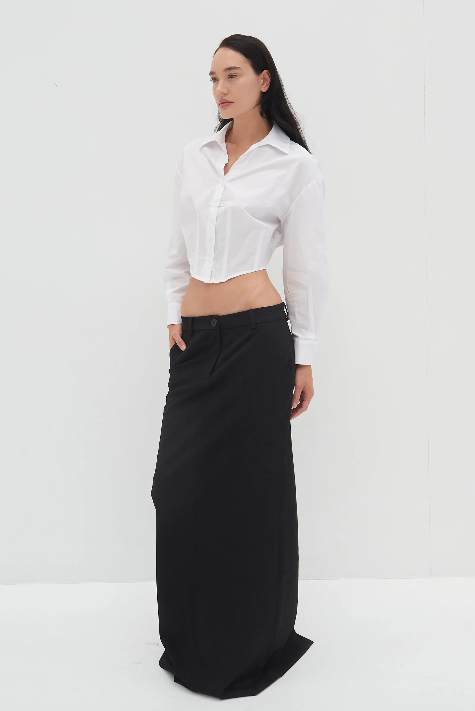 Petra Shirt Top - White