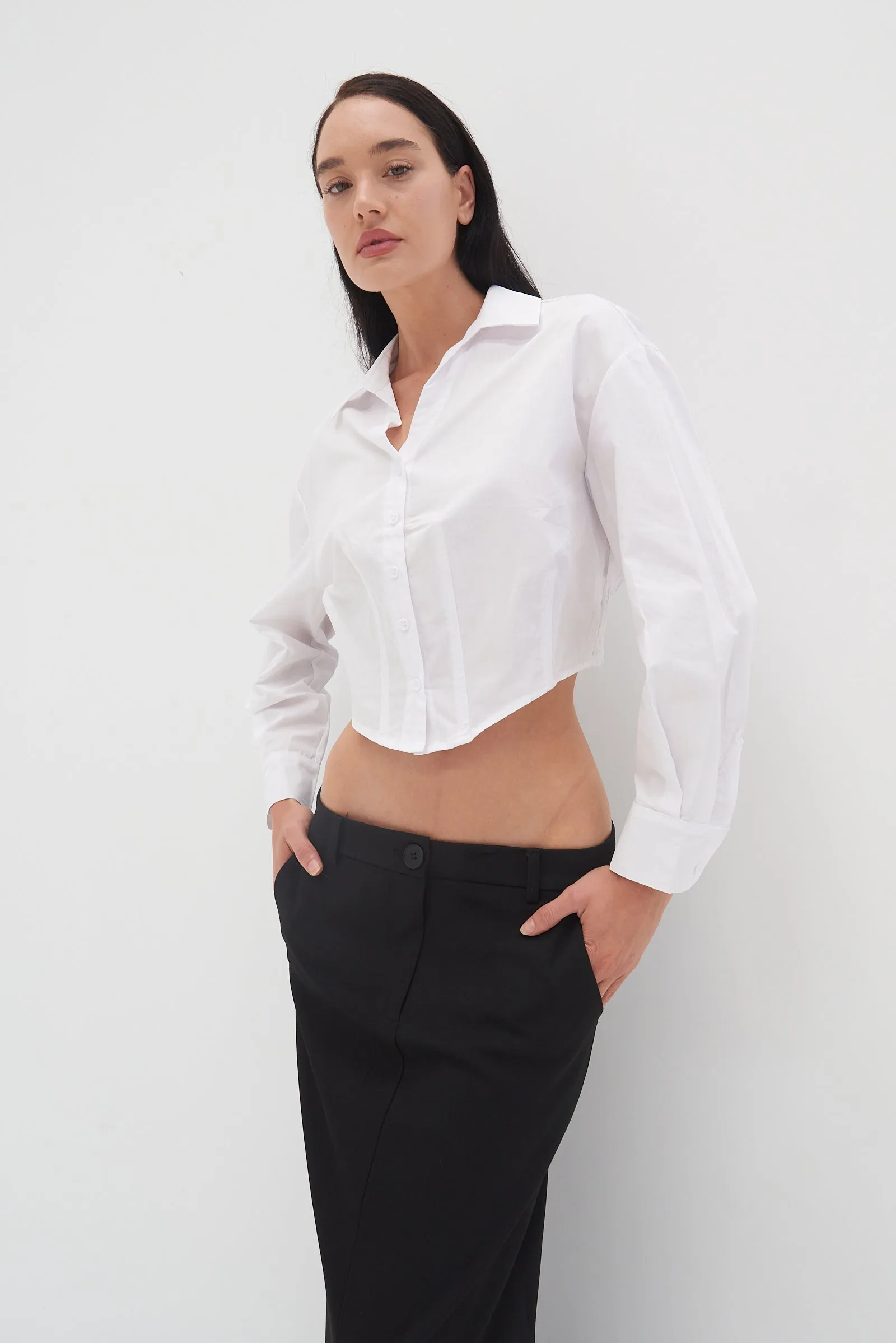 Petra Shirt Top - White