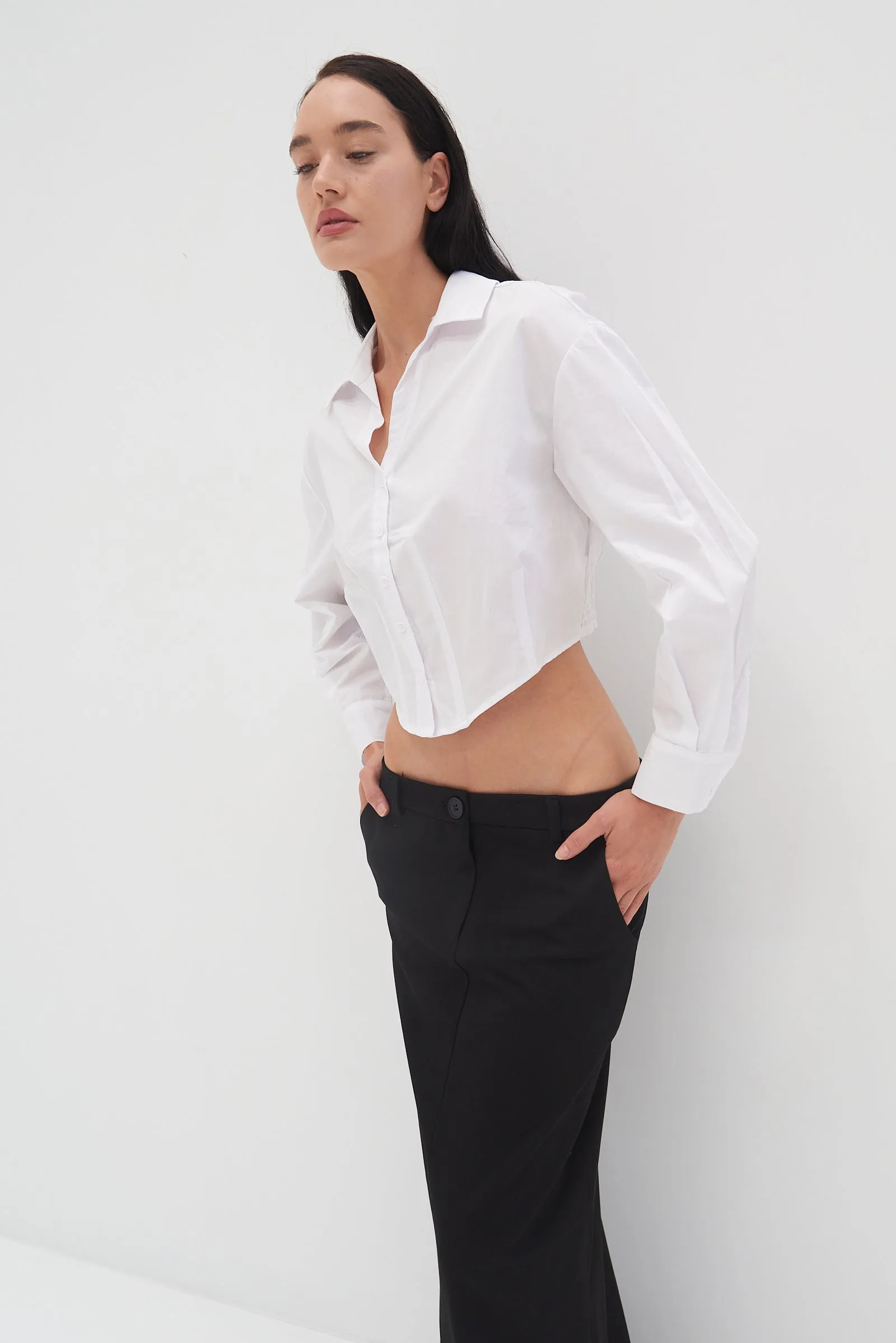 Petra Shirt Top - White