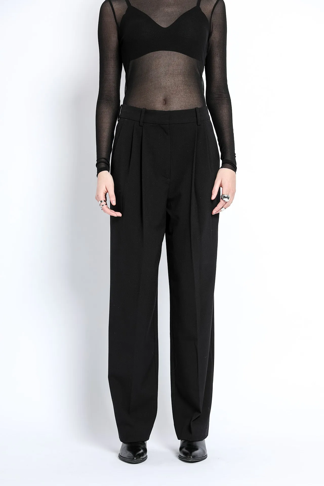 PLEATED PANTS NO 1