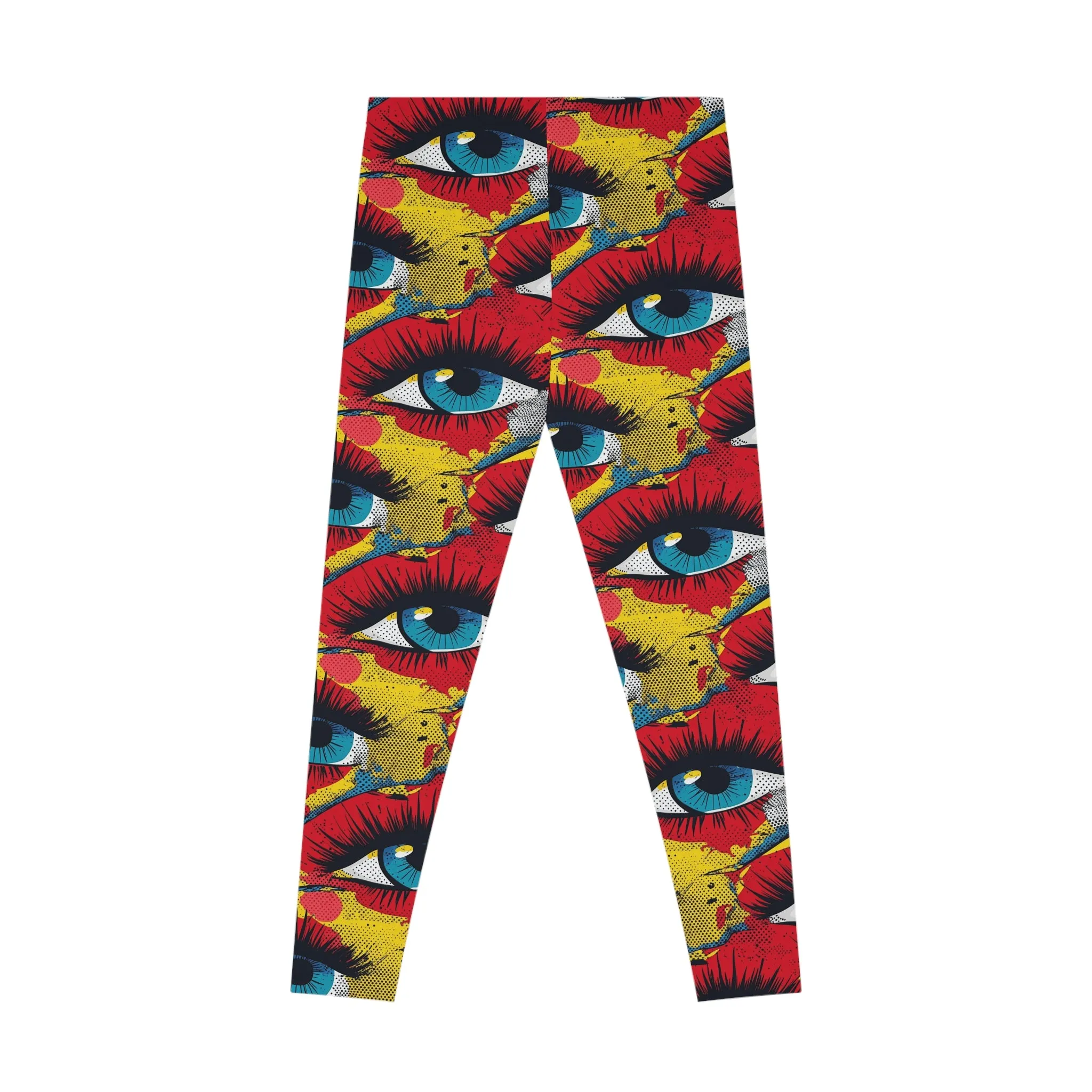 Pop Pixel Party Stretchy Leggings for Active Lifestyle & Everyday Comfort