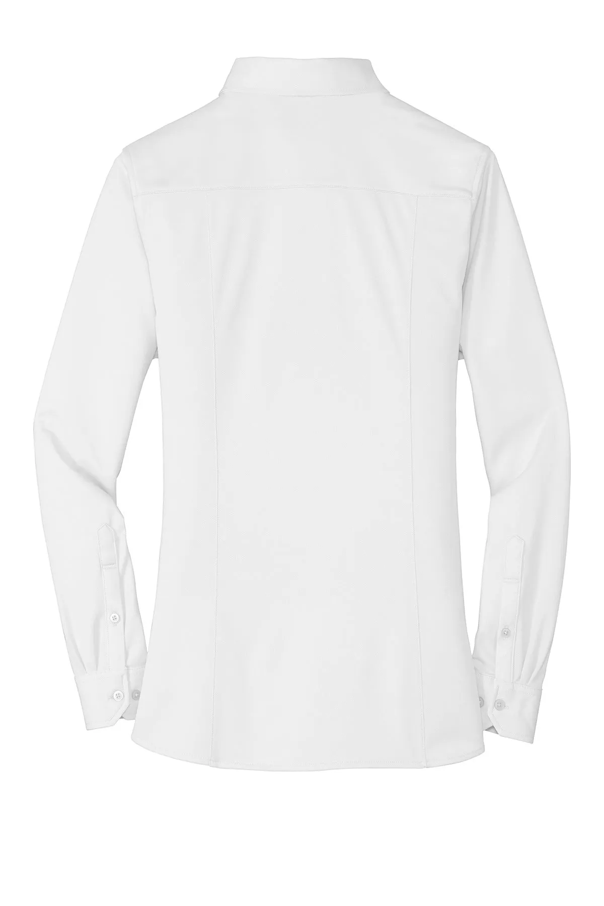 Port Authority Women's Dimension Knit Dress Shirt. L570 White