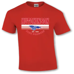 Power Dragon Campus Red Tee