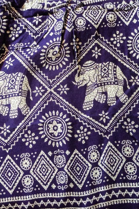 Purple Elephant Pants