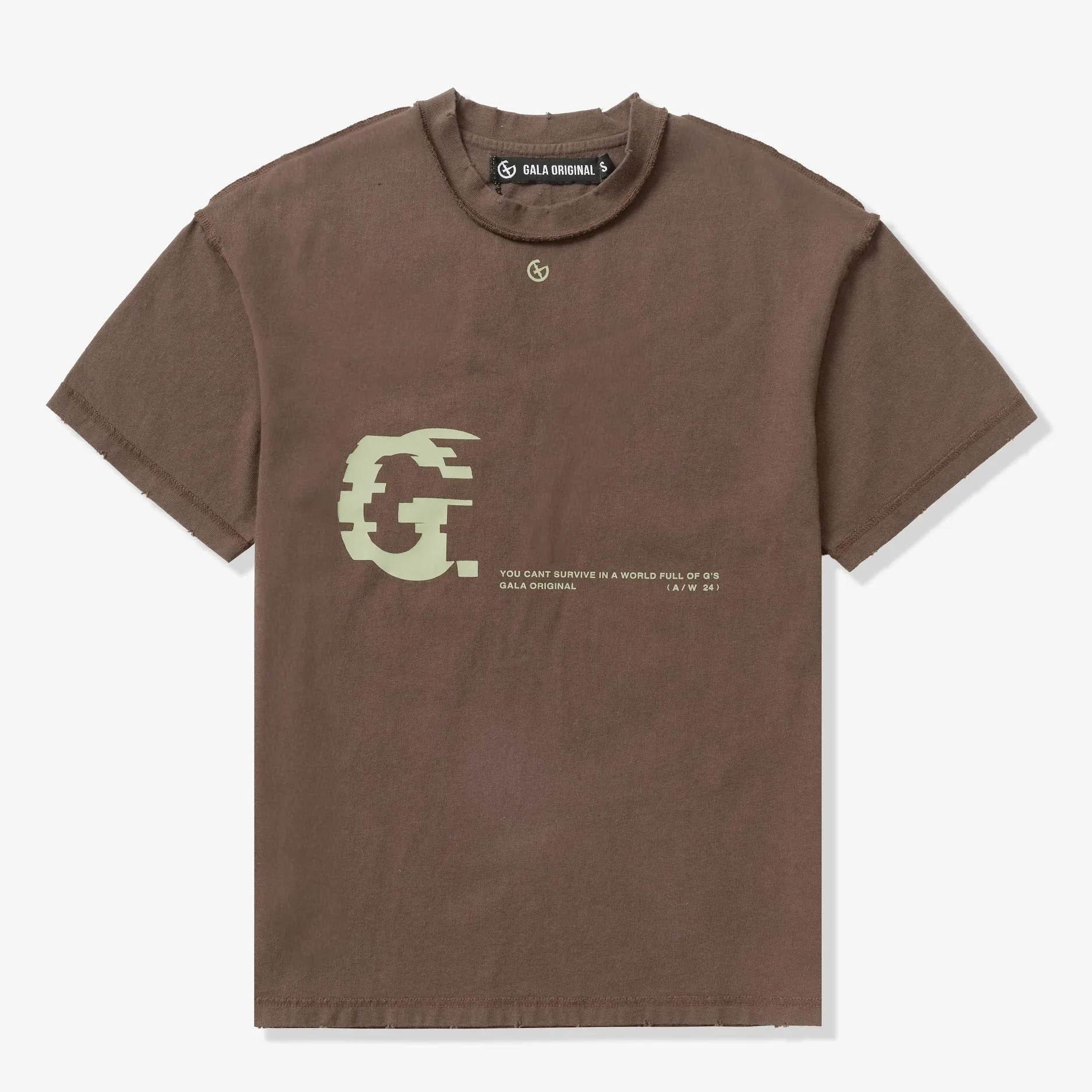 "Glitch" Tee (olive drab)