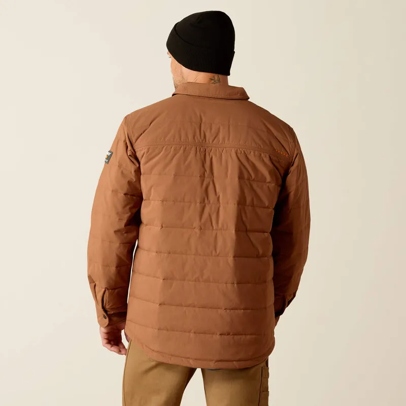 Rebar Cordura Ripstop Insulated Shirt Jacket - Aztec - 10052686