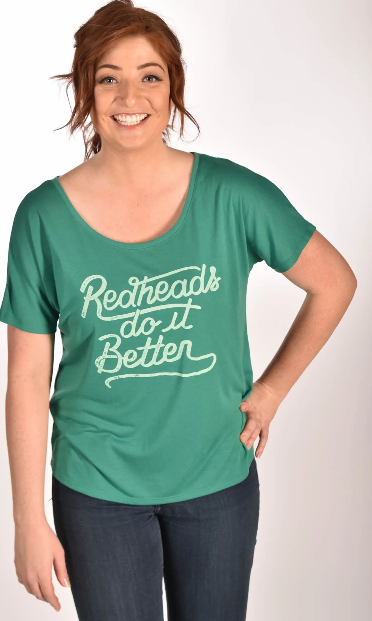 Redheads Do It Better Flowy Simple Tee