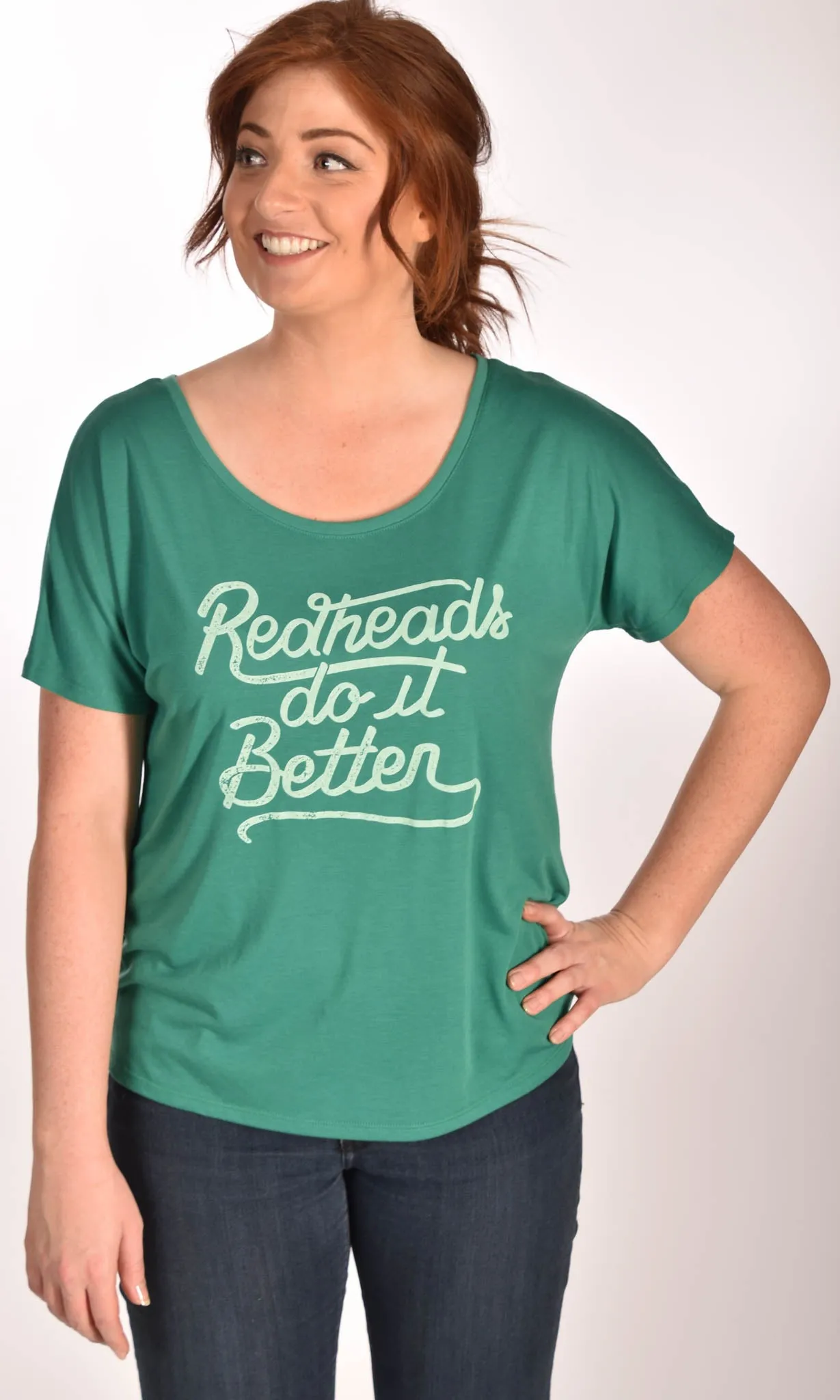 Redheads Do It Better Flowy Simple Tee