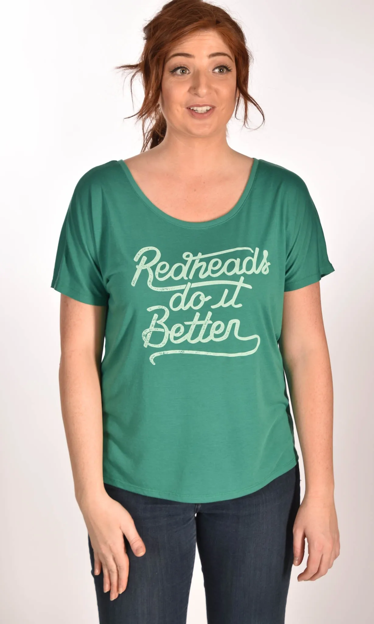 Redheads Do It Better Flowy Simple Tee