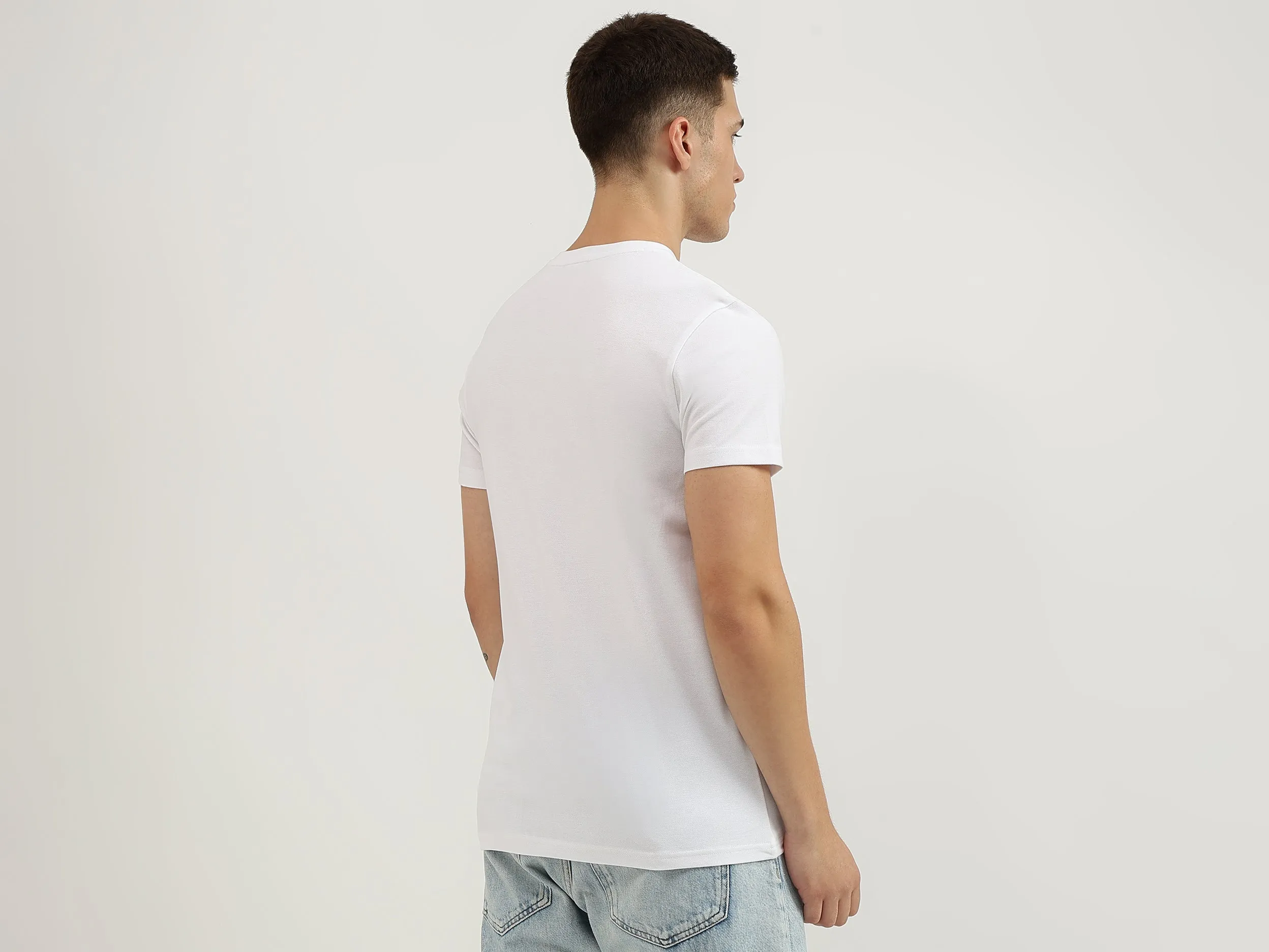 Regular Fit Crew Neck Graphic T-Shirt