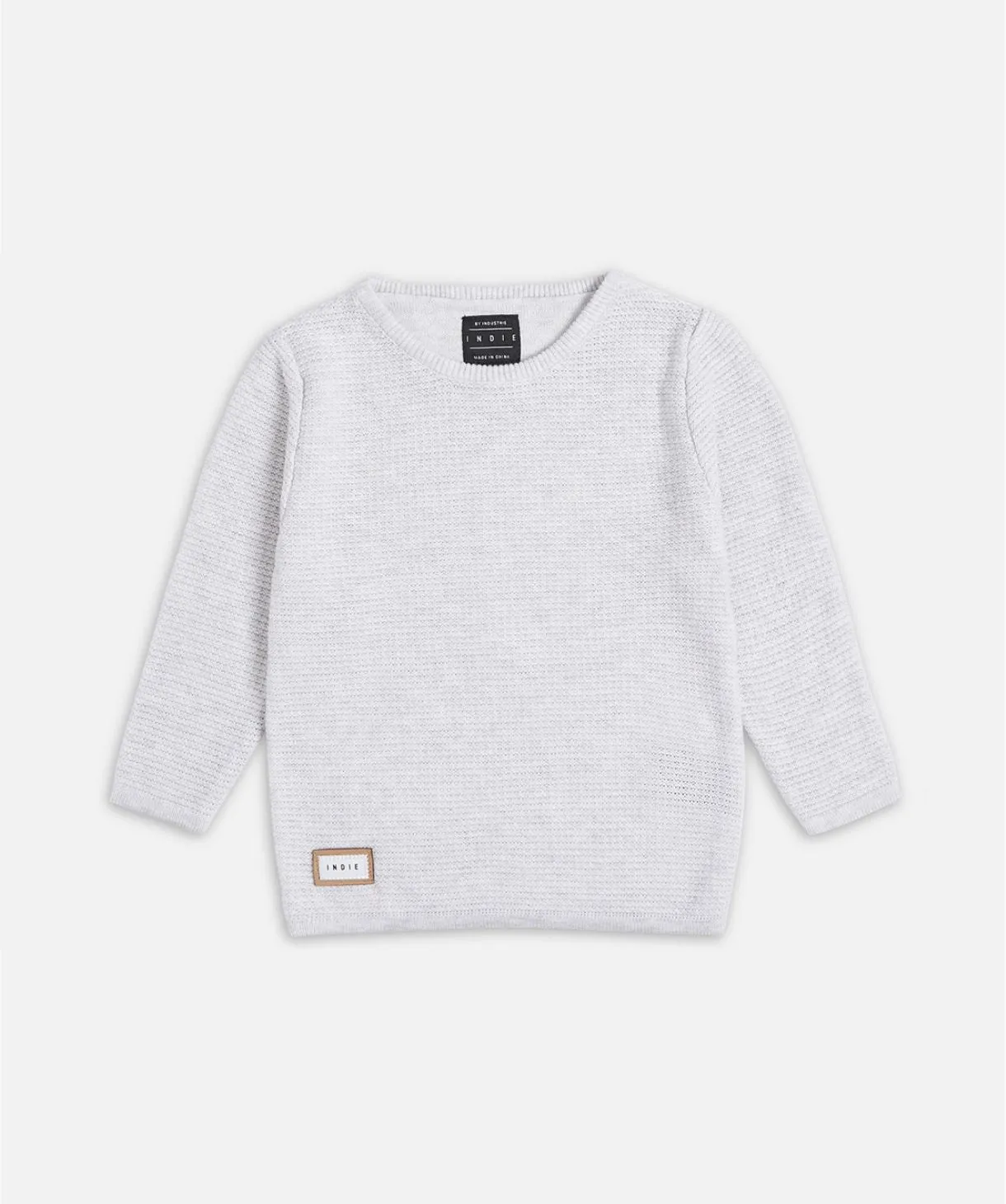 Richland Knit - Ice Grey Marle