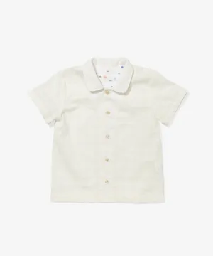 Robinson Shirt, Cream Windowpane