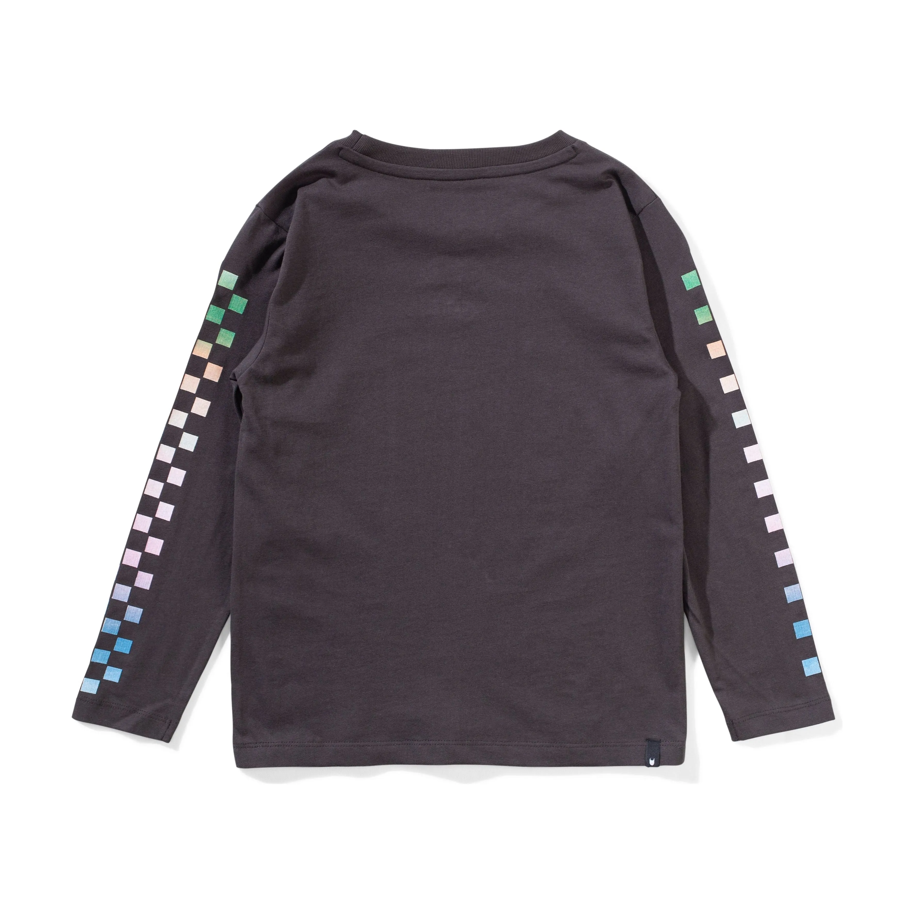 Sideflag Ls Tee - Soft Black