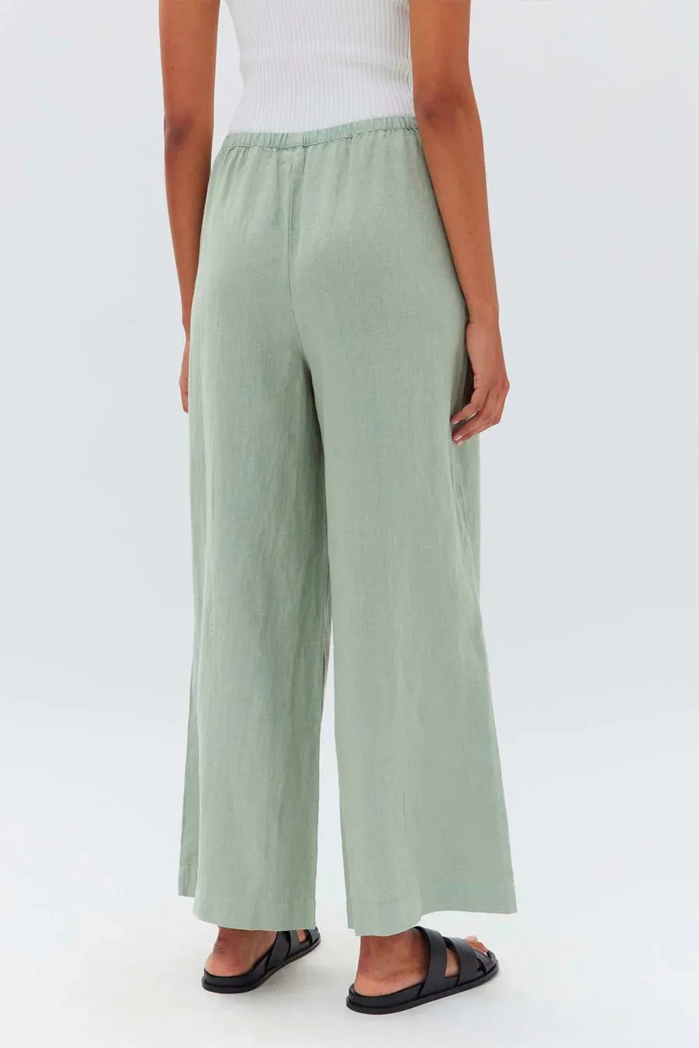 Stella Linen Pants Nettle