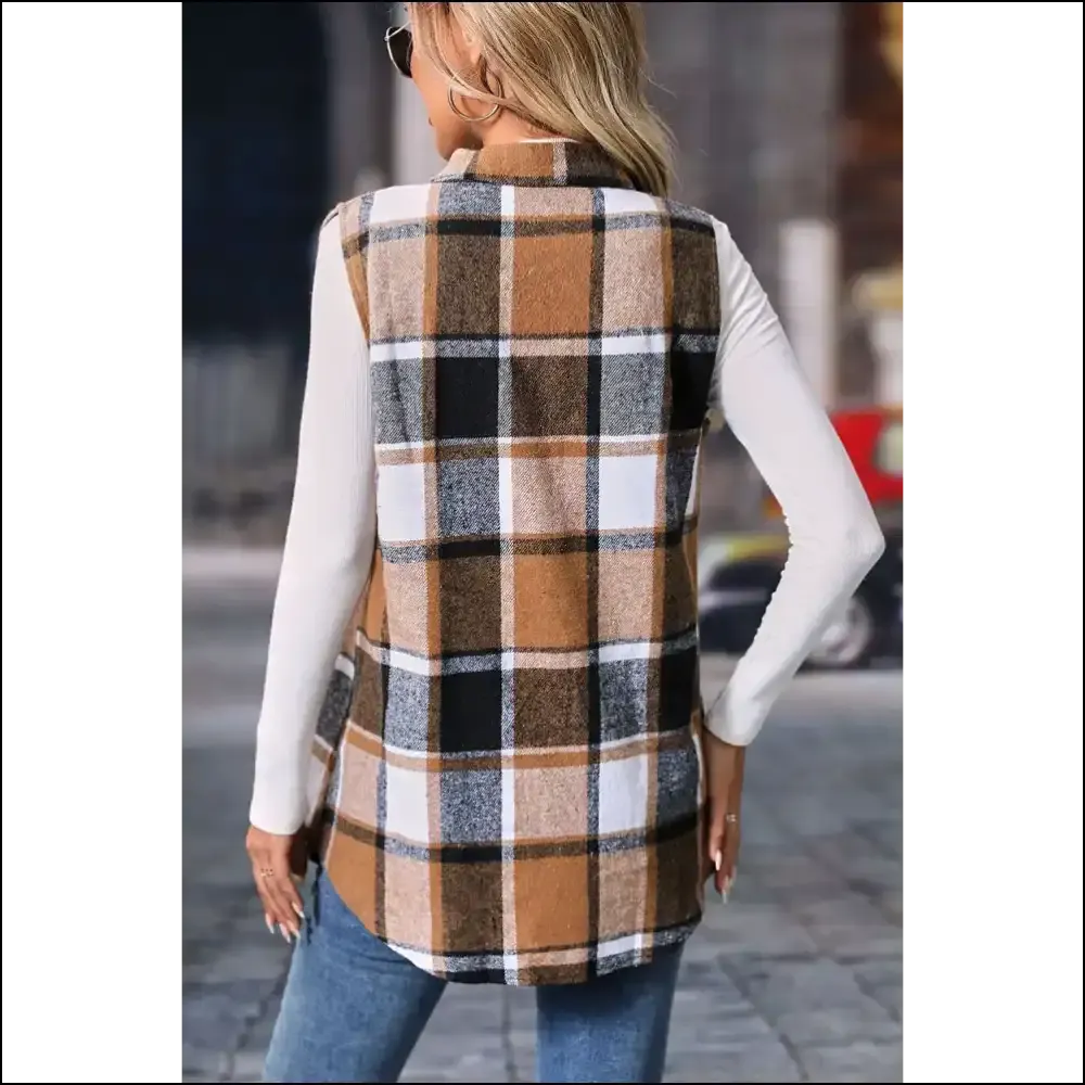Straw Yellow Plaid Vest: so Bright, It's Almost Responsible  ?️ Needful Things