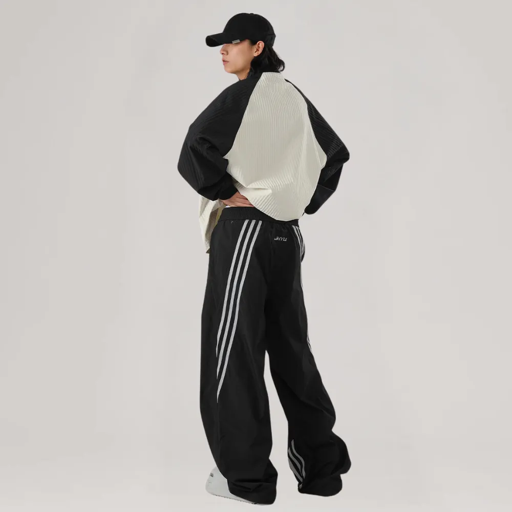 Striped Loose Quick-Drying Sweatpants