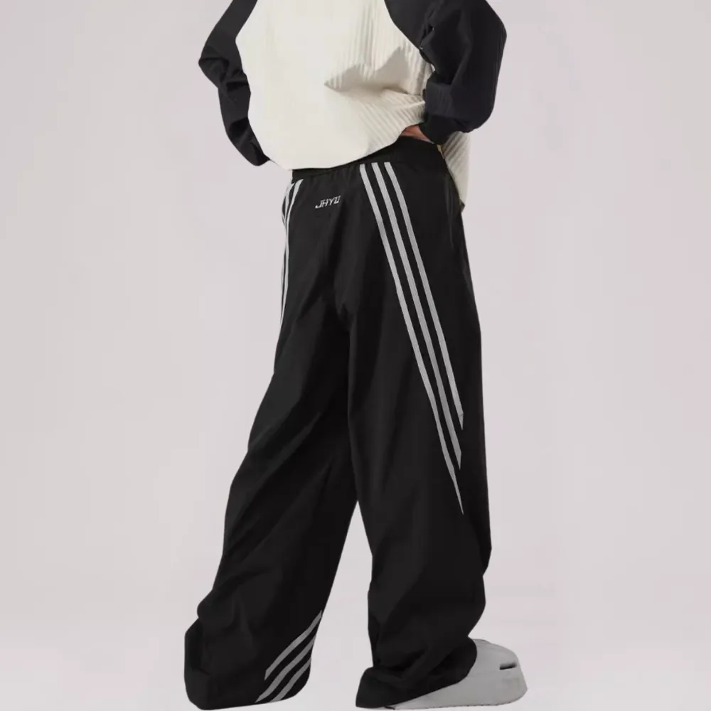 Striped Loose Quick-Drying Sweatpants