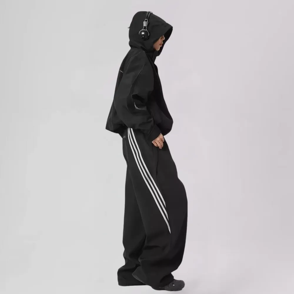 Striped Loose Quick-Drying Sweatpants