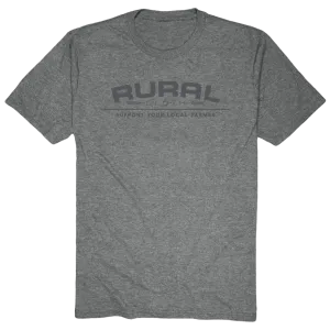Support Tee-Heather Gray