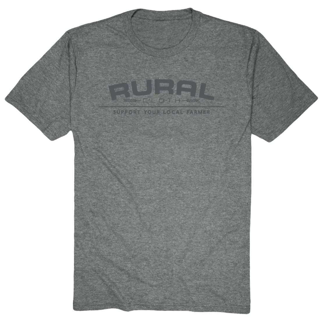 Support Tee-Heather Gray