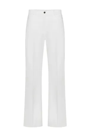 SV - Denim Trousers | White