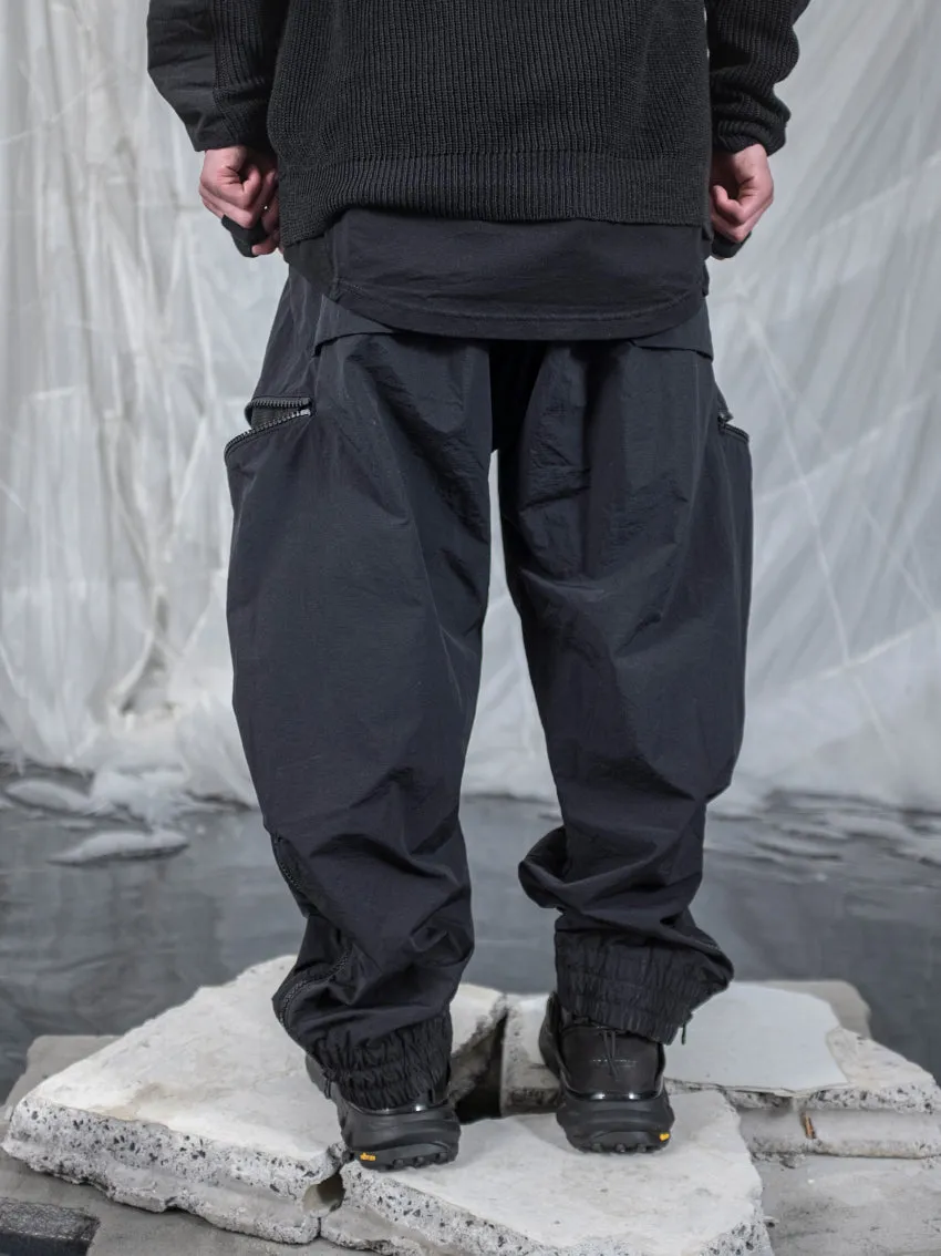 TBN Side Zipper Loose Pants