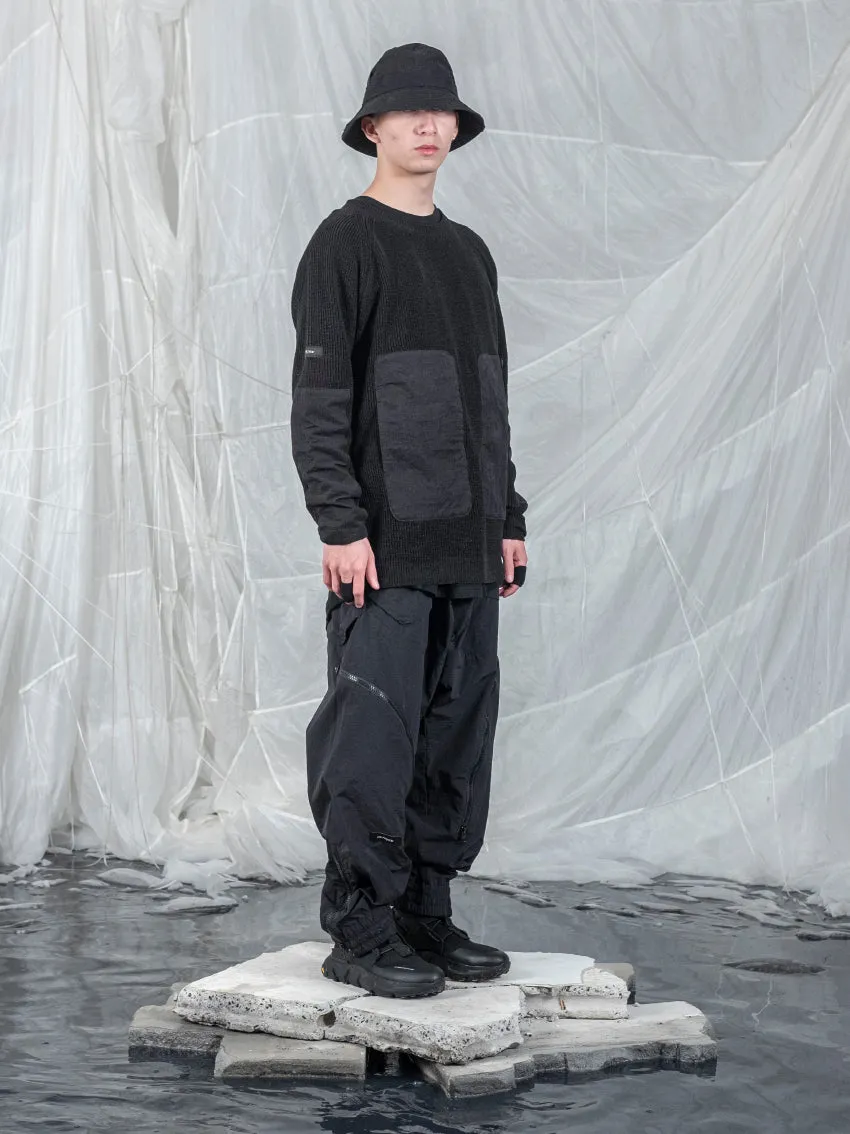 TBN Side Zipper Loose Pants