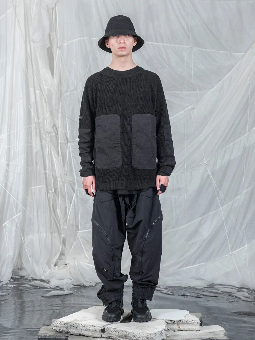 TBN Side Zipper Loose Pants