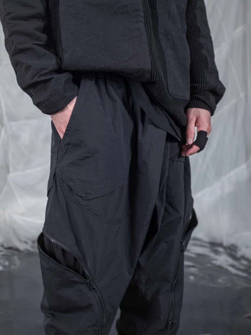 TBN Side Zipper Loose Pants