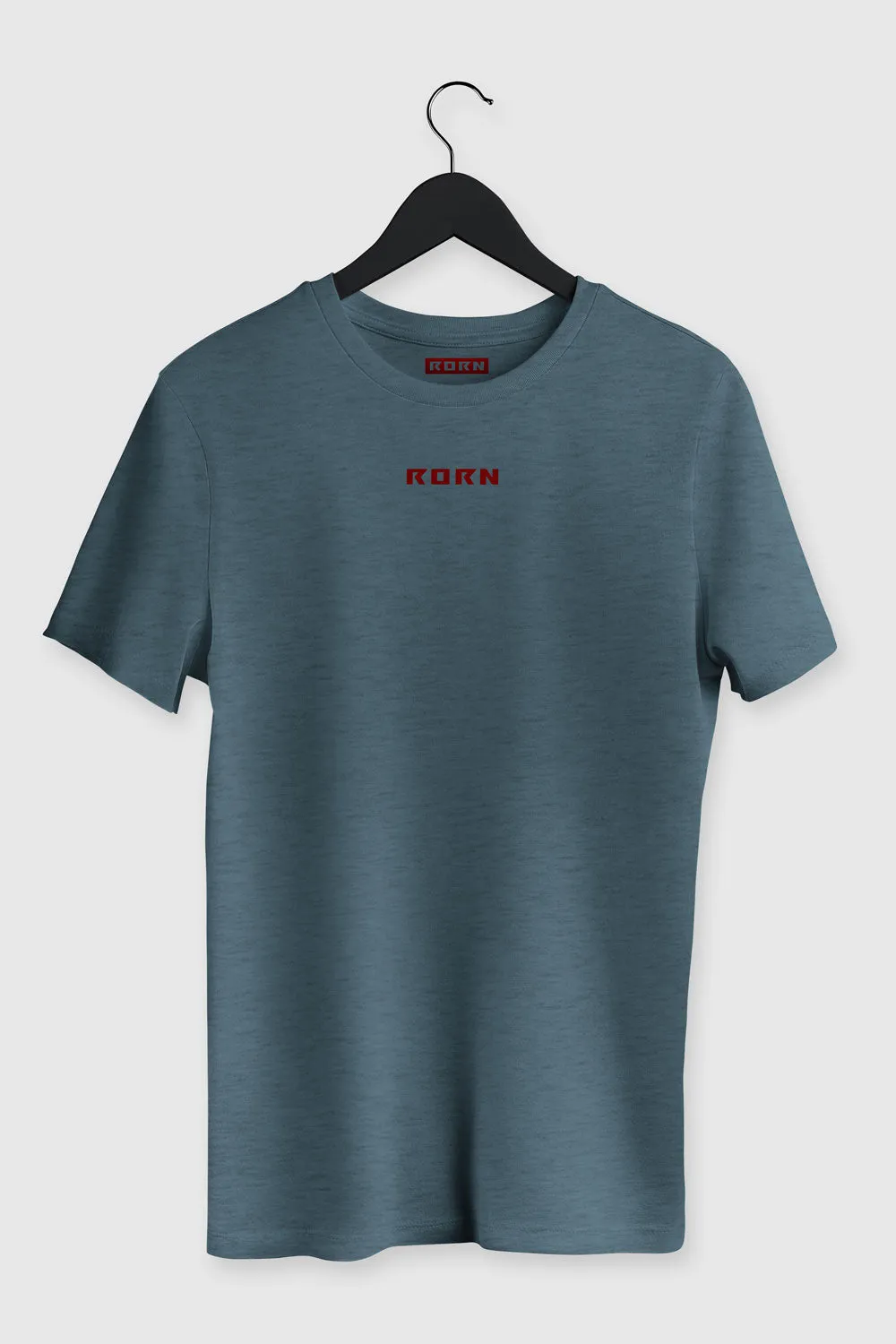 Teal Blue Suede Fit T-Shirt