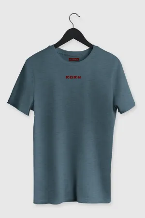 Teal Blue Suede Fit T-Shirt