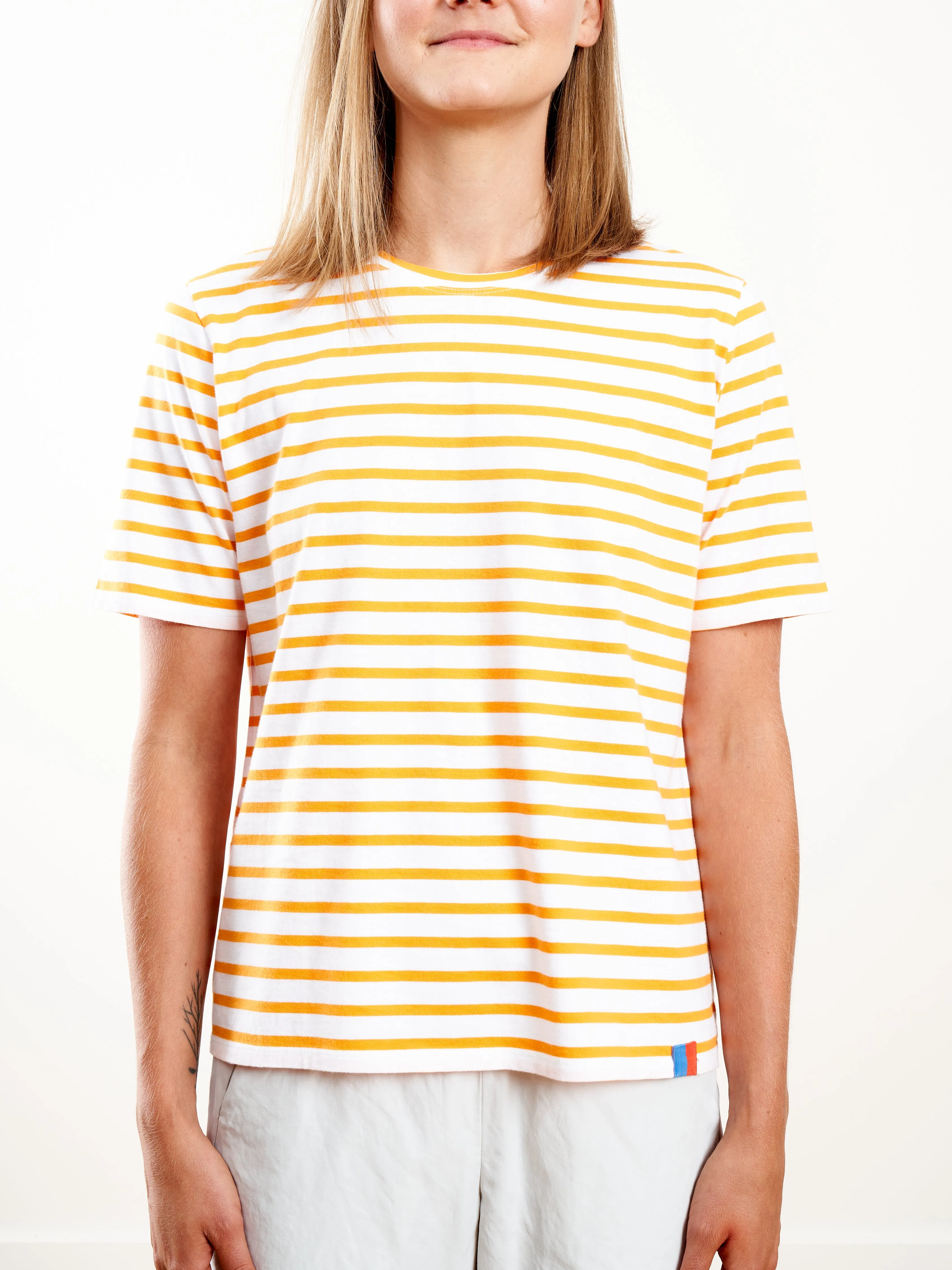 the modern - white/orange