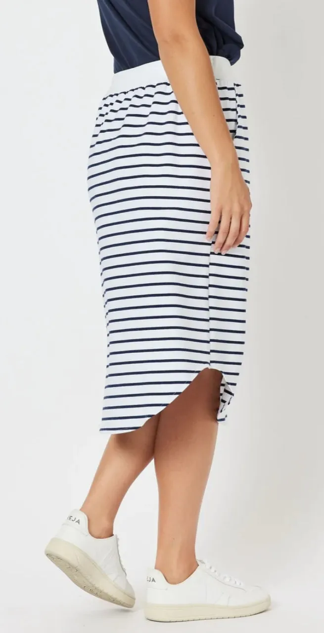 Threadz stripe skirt