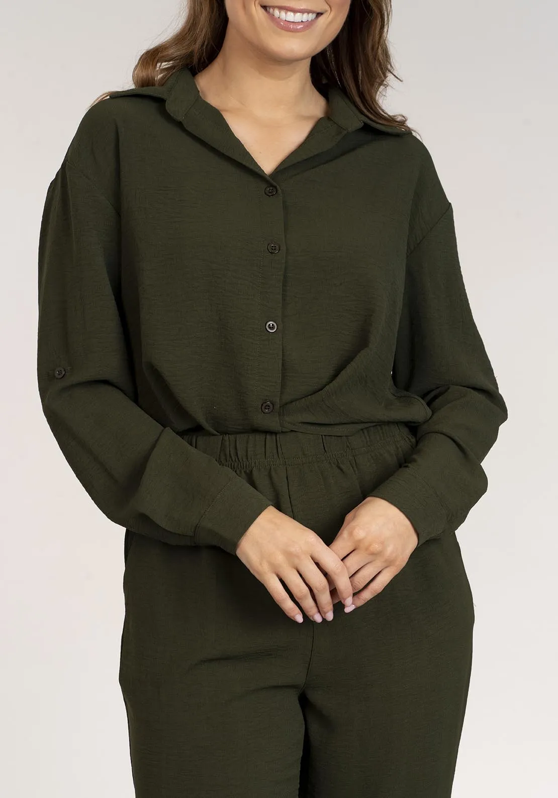 Twist Shirt - Green