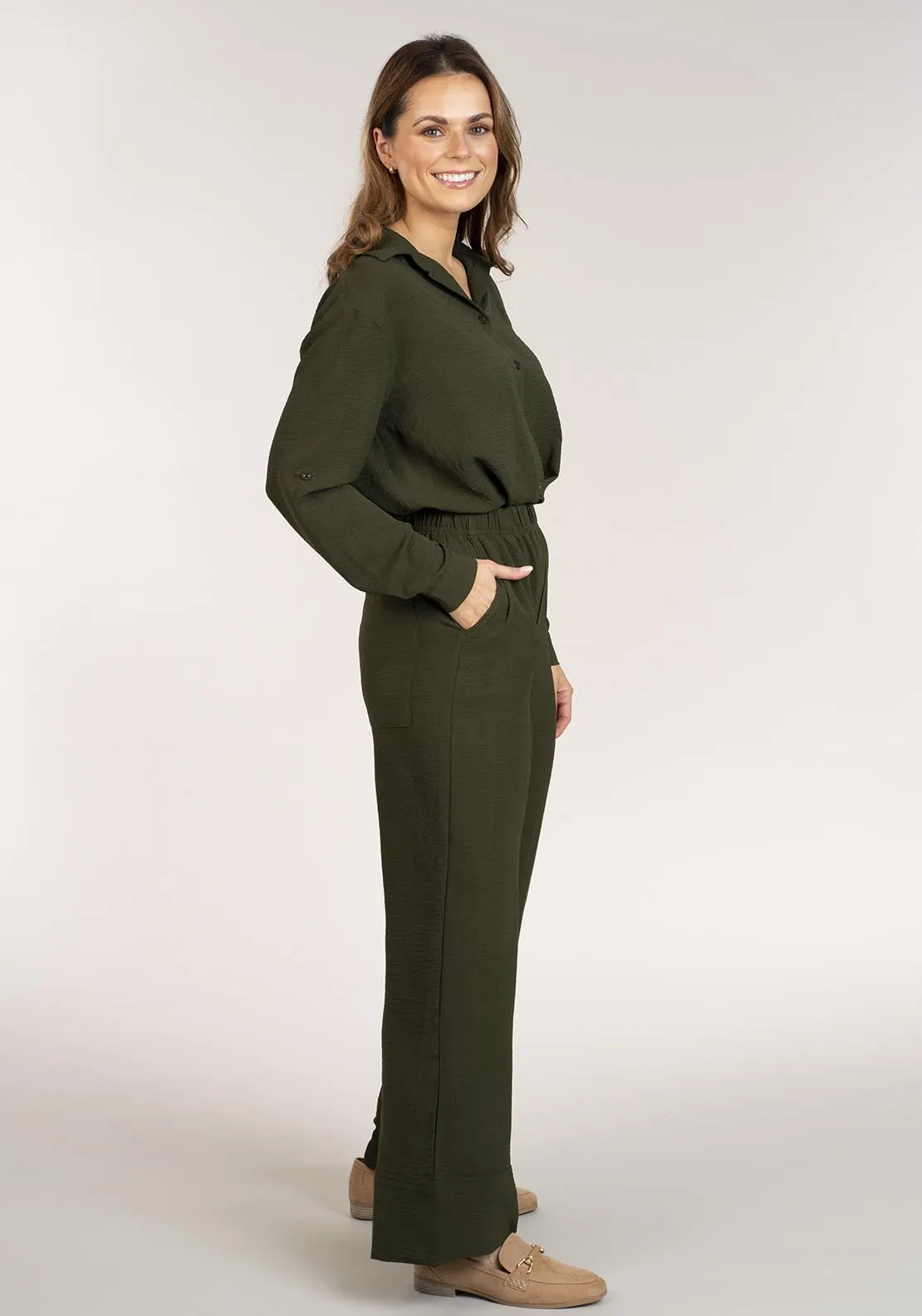Twist Shirt - Green