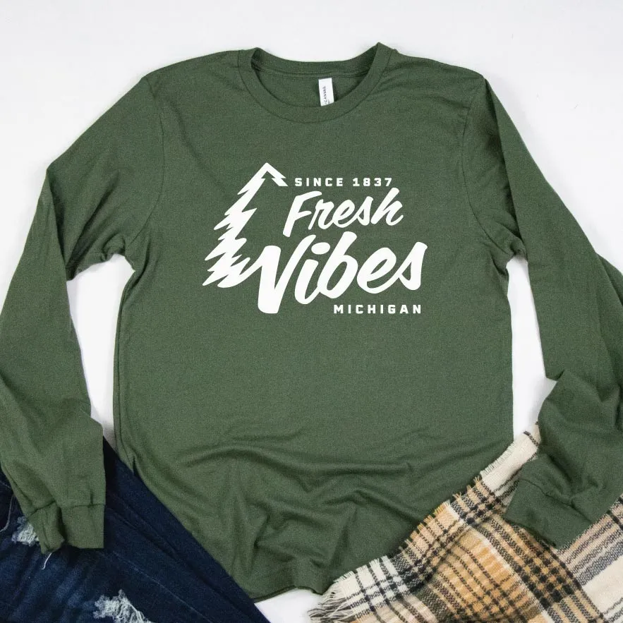 Vibes long sleeve tee