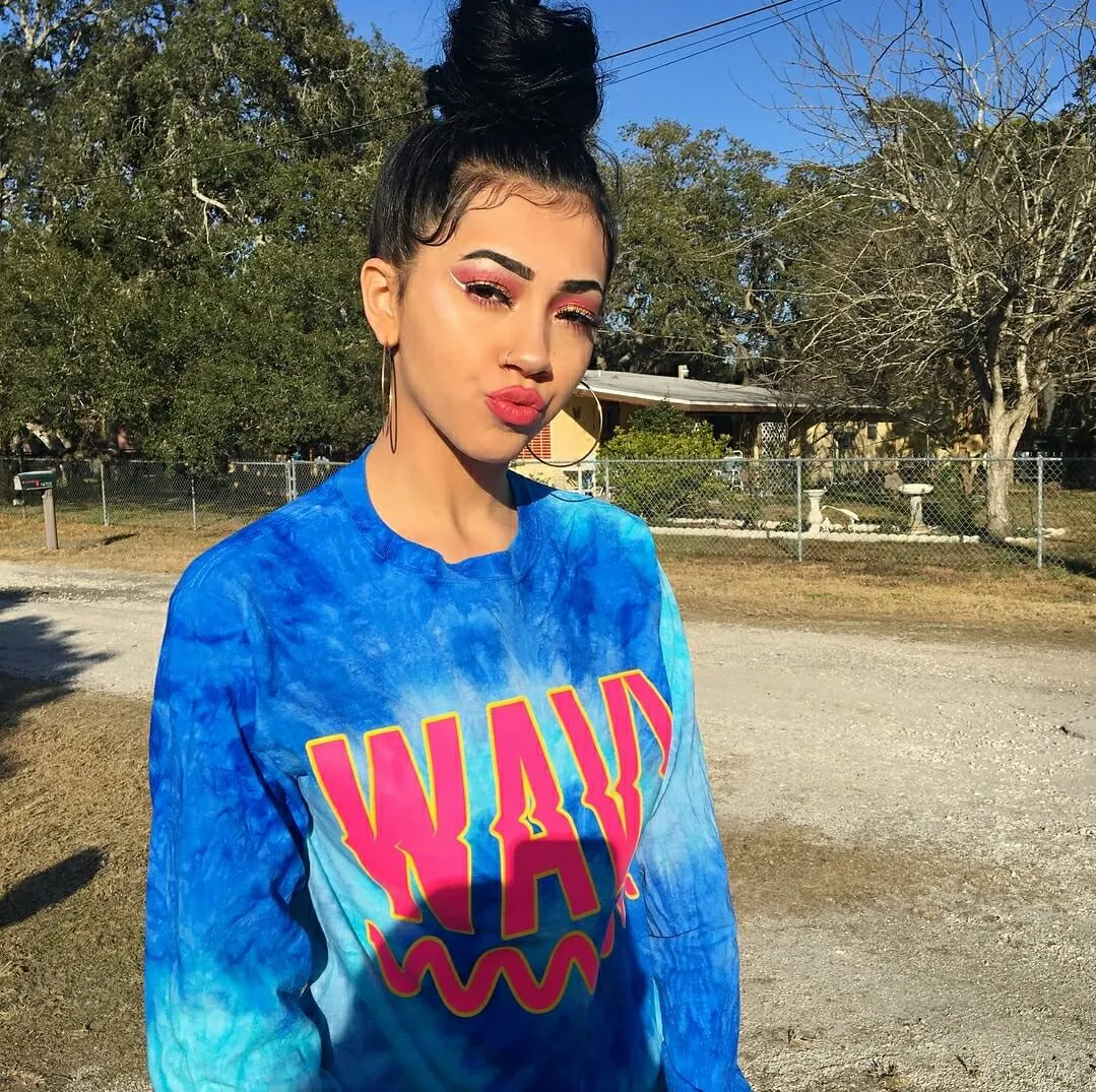 Wavy | Blue Tides Long Sleeve Tee